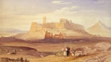 William Purser (1790 - 1834) View of Athens with the Acropolis and the Odeion of Herodes Atticus, around 1820. Benaki Museum