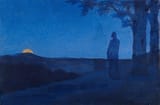 The Solitude of Christ, Alphonse Osbert (1857-1939)