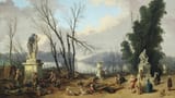 Le Tapis Vert, Hubert Robert, c. 1775-77