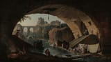 View of Bridge of Sphinx, Hubert Robert