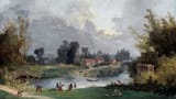 Park Landscape - View of the So-Called Elysée of Mauperthuis, Hubert Robert, circa 1780