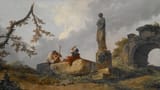 The Statue, Hubert Robert