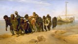 Barge Haulers on the Volga, Ilia Repin, 1870-1873