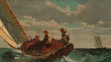Breezing Up A Fair Wind, Winslow Homer, 1873-1876