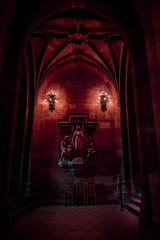 Red Gothic Alcove