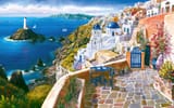 View of Santorini - Sam Park [2560x1600]