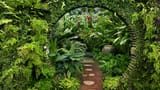 round garden path