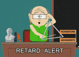 retard alert