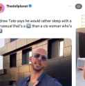 Andrew Tate, who is lauded by many as the most masculine heterosexual alpha male confirms that he would have sex with a beautiful transsexual.🤯 [basic_chanel - 1633034528028602368] 20230307_thumb.jpg