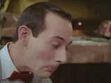 Pee-wee Herman - surprised