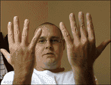 triple middle finger