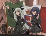 __anchovy_and_pepperoni_girls_und_panzer_drawn_by_archirai__sample-ee24a2fbc37a5a74ac7b488941456788