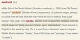 meckerel_etymology