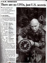 William Lyne Newspaper Nazi UFO Celestial Navigation Device