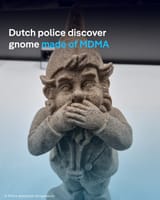 Gnome made of MDMA