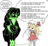 you are a glowie