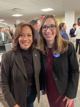 Kamala Harris and Rep. Tim McBride