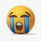 emojiloudlycryingfacevray3dmodel000
