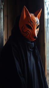 mysterious-fox-mask-stockcake