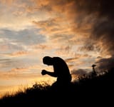 praying