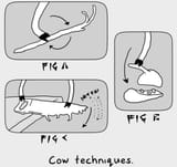 this is how cow tools are used