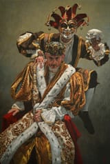 The_Jester_and_the_King-oil_on_canvas-100x150_cm-2016-16,100_USD-4063218646