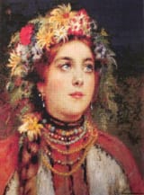 Traditional Slavic Garland