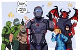 __samus_aran_elster_doomguy_master_chief_commander_shepard_and_2_more_metroid_and_6_more_drawn_by_narklos__sample-c8e093b0ffbba316f6793dbd2df84667