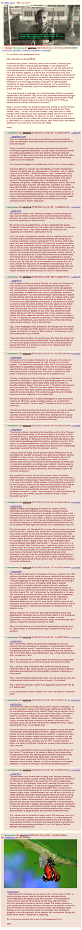 early gnostic was right