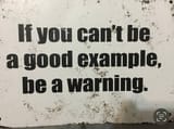 BeExambleOrWarning
