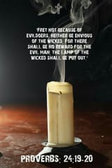 the lamp of the wicked shall be put out