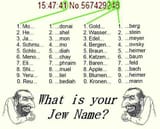 what is your jew name