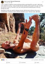 Butt hole sun tanning