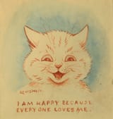 I_Am_Happy_Because_Everybody_Loves_Me_by_Louis_Wain,_c._1928
