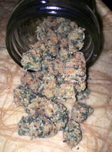 dense-colorful-nugs-spilling-from-glass-jar