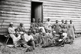 Slave-cabins
