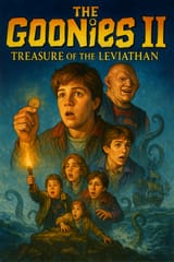 The Goonies II - Treasure of the Leviathan (1991) Movie Poster (Echo Reconstruction)