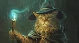 wizard-cat-with-pointy-hat-holds-glowing-staff_14117-844586