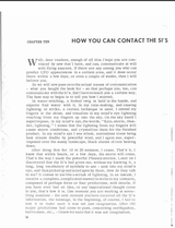 How You Can Contact Space Intelligences
