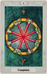 4-of-Wands---Completion