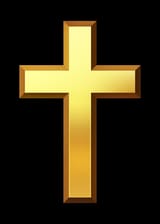 golden christian cross2