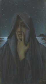 Lucien_Lévy-Dhurmer_-_Le_Silence