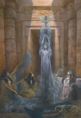 The goddess neith - Georges Clairin
