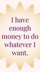 24 Money Affirmations That Actually Work (Wealth Vision Board Money Mindset Law of Attraction Idea)