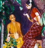 Haridasa-Thakura-tempted by Maya