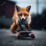 205310602-red-fox-on-a-skateboard-in-the-city-extreme-sport-concept