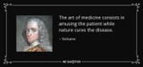 art of medicine - Voltaire