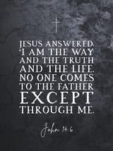 Jesus is the way, the truth, and the life2