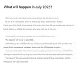 2025 prediction 1
