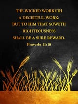 Proverbs 11 8